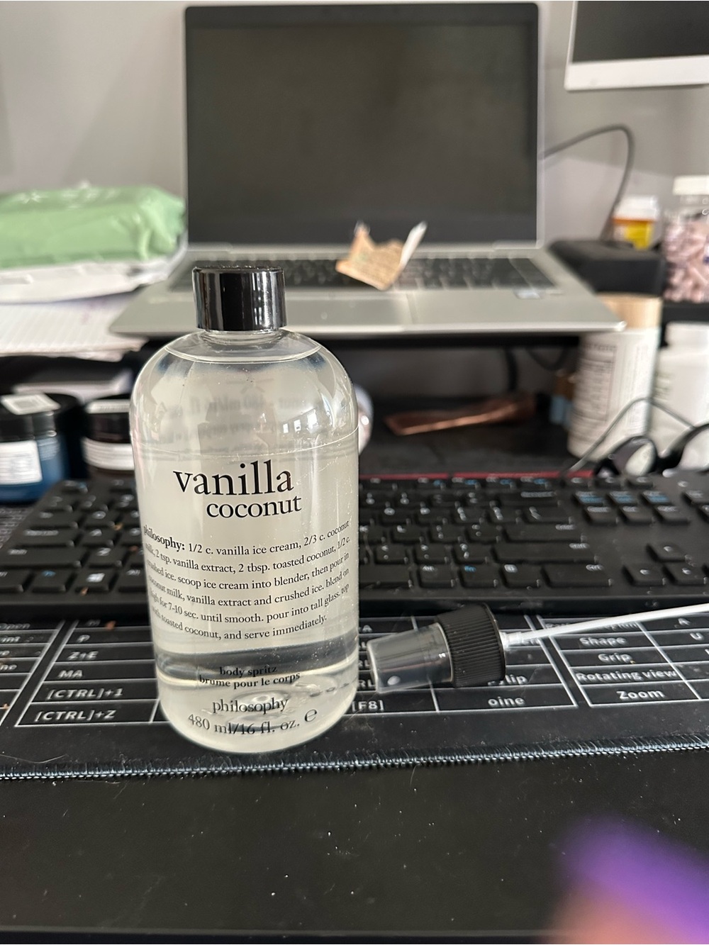 philosophy Vanilla Coconut Body Spray - Clear